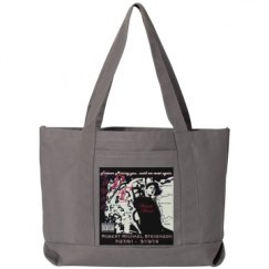 Seaside Cotton Canvas Pigment-Dyed Boat Tote Bag