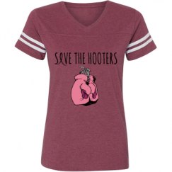 Ladies Relaxed Fit Vintage Sports Tee