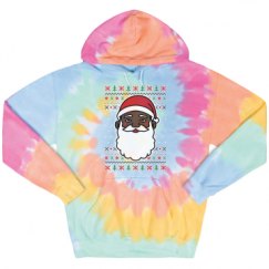 Unisex Tie-Dye Fleece Hoodie
