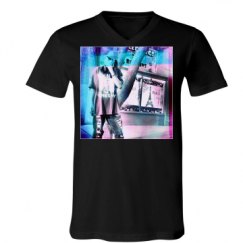 Unisex V-Neck Jersey Tee