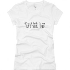 Ladies Slim Fit Basic Promo Jersey Tee