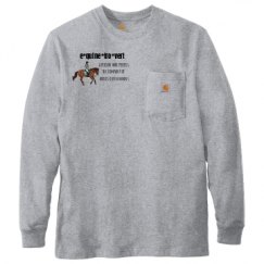 Unisex Carhartt Pocket Long Sleeve Tee