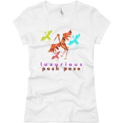 Ladies Slim Fit Basic Promo Jersey Tee