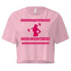 Ladies Festival Cali Crop Top Tee