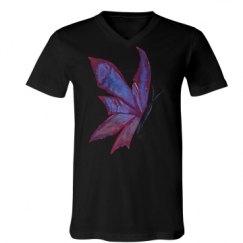 Unisex V-Neck Jersey Tee