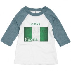 Toddler 3/4 Sleeve Raglan Tee