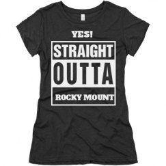 Ladies Slim Fit Super Soft Triblend Tee