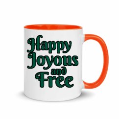 11oz Ceramic Mug with Color Inside