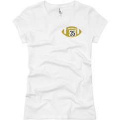 Ladies Slim Fit Basic Promo Jersey Tee