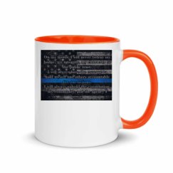 11oz Ceramic Mug with Color Inside