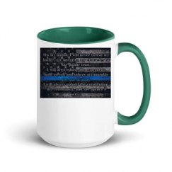 15oz Ceramic Mug with Color Inside