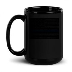 15oz Black Glossy Mug