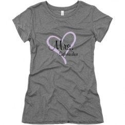 Ladies Slim Fit Super Soft Triblend Tee