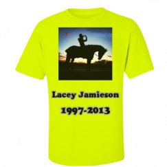 Unisex Ultra Cotton Safety Neon Crewneck Tee