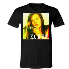 Unisex V-Neck Jersey Tee