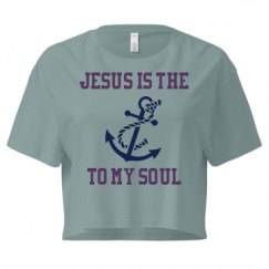 Ladies Festival Cali Crop Top Tee