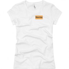 Ladies Slim Fit Basic Promo Jersey Tee