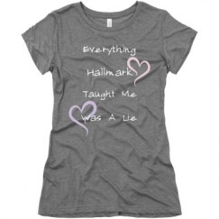 Ladies Slim Fit Super Soft Triblend Tee