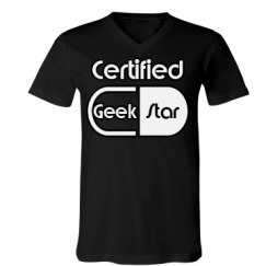 Unisex V-Neck Jersey Tee
