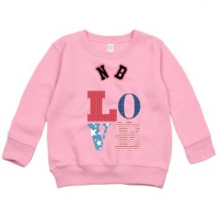 Toddler Crewneck Basic Promo Sweatshirt