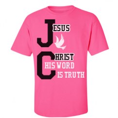 Unisex Ultra Cotton Safety Neon Crewneck Tee