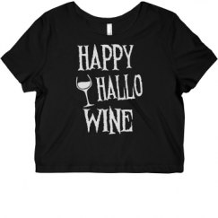 Ladies Slim Fit Crop Top Tee