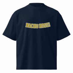 Unisex Organic Oversized High Neck T-Shirt