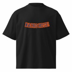 Unisex Organic Oversized High Neck T-Shirt