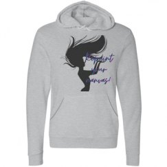 Unisex Fleece Pullover Midweight Hoodie