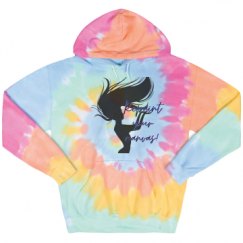 Unisex Tie-Dye Fleece Hoodie