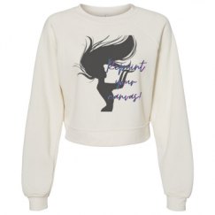 Women's Raglan Pullover Fleece