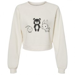 Women's Raglan Pullover Fleece