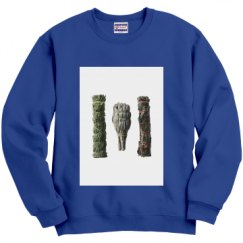 Unisex Film and Foil Crewneck Sweatshirt