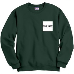 Unisex Film and Foil Crewneck Sweatshirt