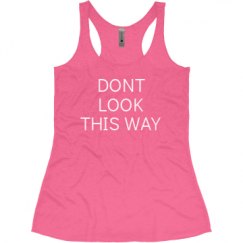 Ladies Slim Fit Super Soft Racerback Triblend Tank