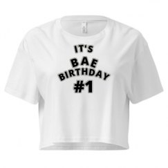 Ladies Festival Cali Crop Top Tee