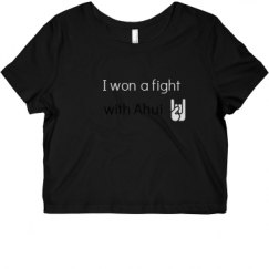 Ladies Slim Fit Crop Top Tee