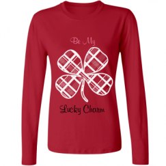 Ladies Relaxed Fit Basic Long Sleeve Tee