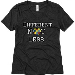 Ladies Relaxed Fit Super Soft Triblend V-Neck Tee