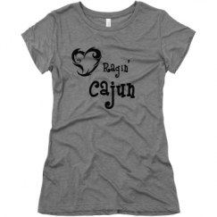 Ladies Slim Fit Super Soft Triblend Tee