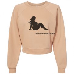Women's Raglan Pullover Fleece