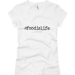 Ladies Slim Fit Basic Promo Jersey Tee