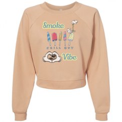 Women's Raglan Pullover Fleece
