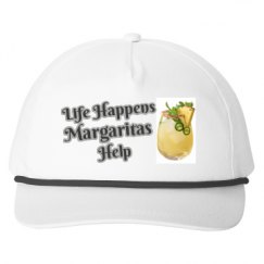 Snapback Five-Panel Rope Hat