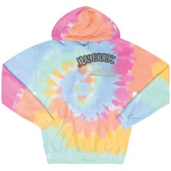 Unisex Tie-Dye Fleece Hoodie