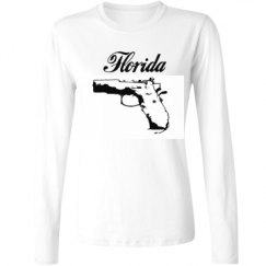 Ladies Relaxed Fit Basic Long Sleeve Tee