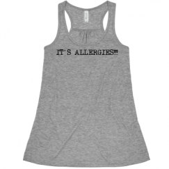 Ladies Flowy Racerback Tank