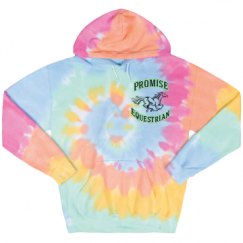 Unisex Tie-Dye Fleece Hoodie