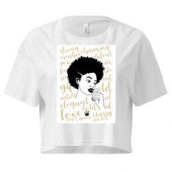 Ladies Festival Cali Crop Top Tee