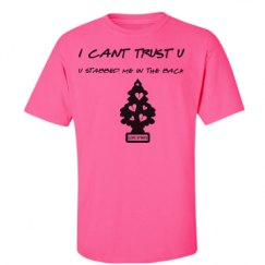 Unisex Ultra Cotton Safety Neon Crewneck Tee